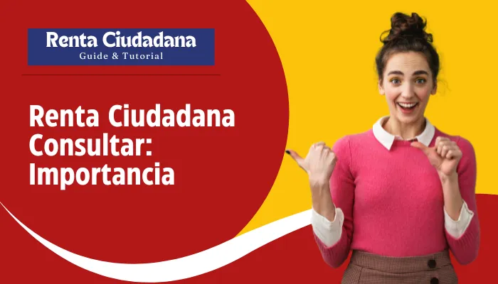 Renta Ciudadana Consultar: Importancia